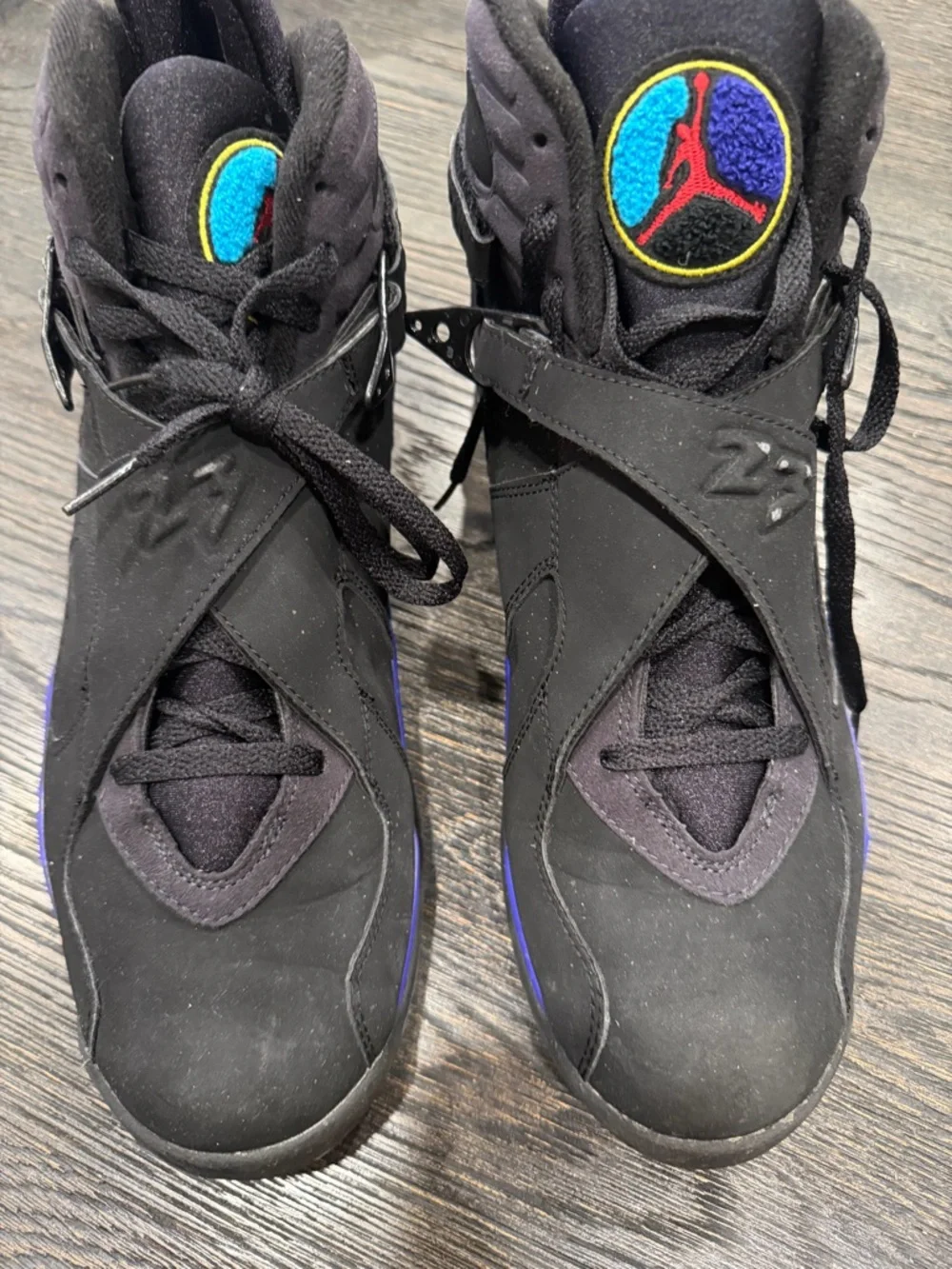 Nike Air Jordan 8 Retro GS 'Aqua' 2007 - size 13 VINTAGE